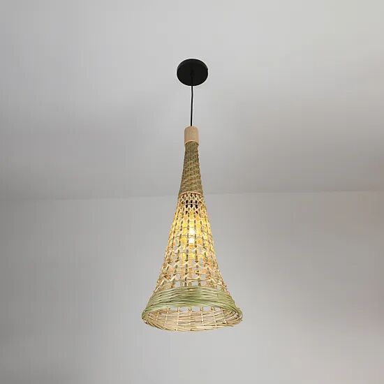 إنارة معلقة همر قمع قش مفرد قطر 25 سم - إي27