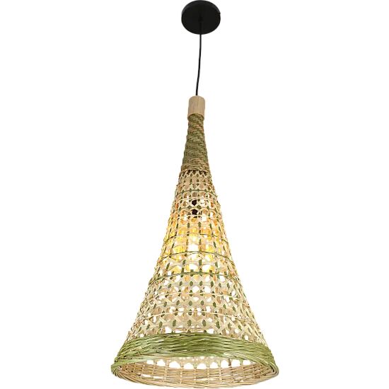 إنارة معلقة همر قمع قش مفرد قطر 35 سم - إي27