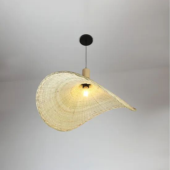 إنارة معلقة همر قش فاخرة قطر 60 سم - إي27