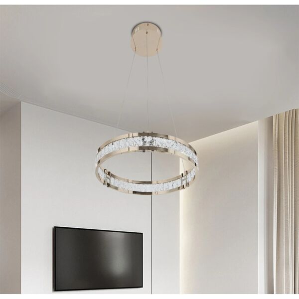 ثريا علاقي مودرن 3 اضاءات 30 واط - ذهبي