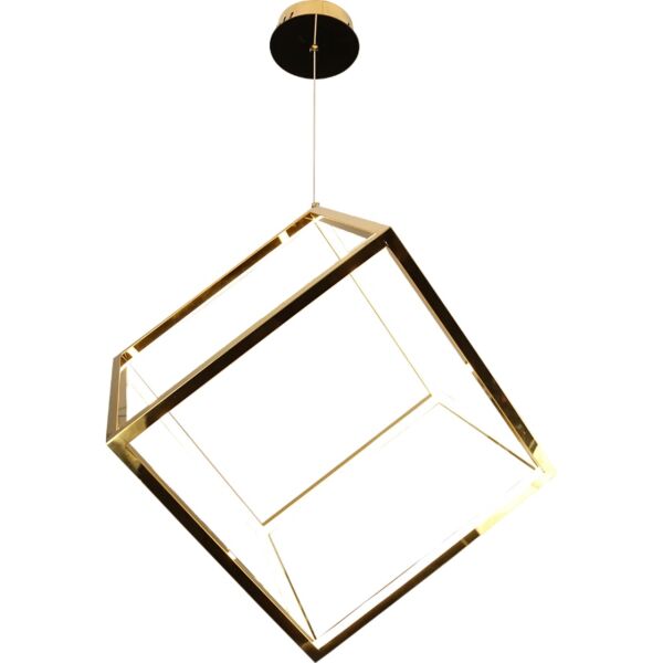 انارة معلقة مودرن ذهبي لون الانارة اصفر 65 واط