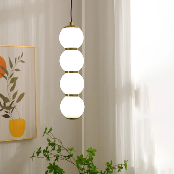 إنارة معلقة لون الانارة اصفر 12 واط