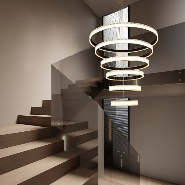 ثريا علاقي مودرن 3 حلقات 350 واط - فضي