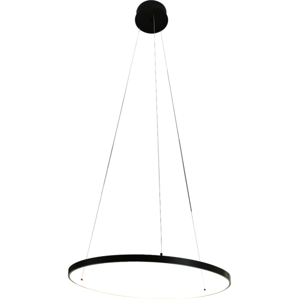 إنارة معلقة مودرن اسود لون الانارة اصفر 15 واط