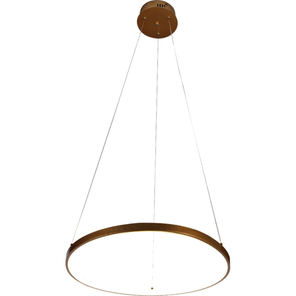 نجف مودرن ذهبي لون الانارة اصفر 15 واط