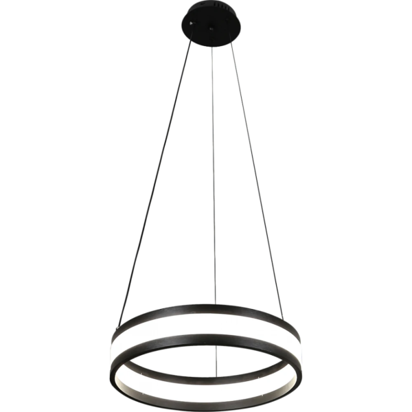 ثريا مودرن اسود مع 3اضاءات 30 واط