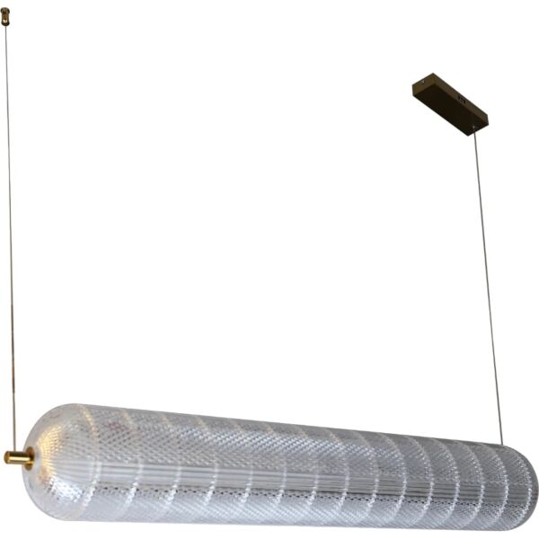 علاقي مودرن زيتي لون الانارة اصفر 25 واط 100 سم