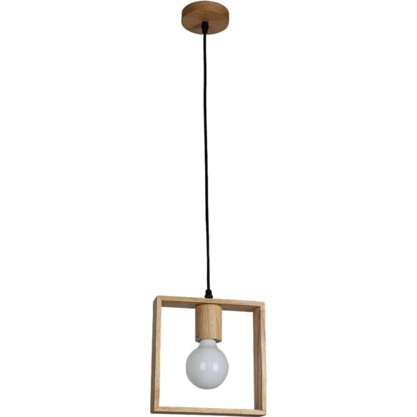 إنارة معلقة مفرد خشبي زولكا