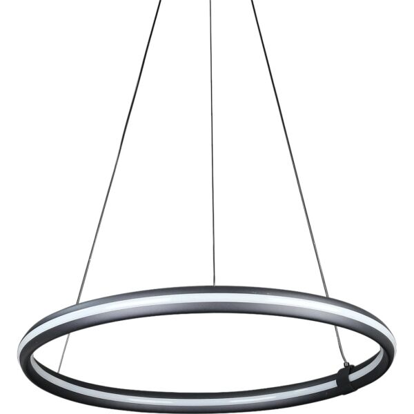 إنارة معلقة مودرن لون الانارة 3 اضاءات 85 واط - أسود