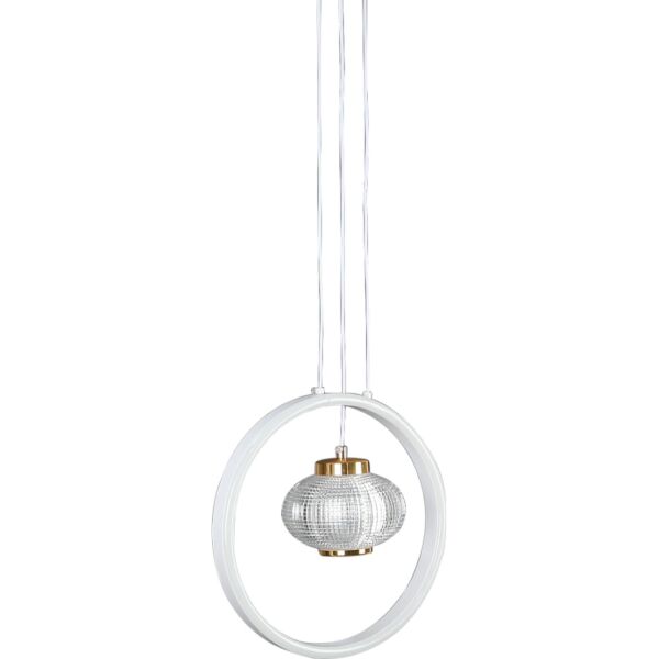 إنارة معلقة مودرن لون الانارة 3 اضاءات 48 واط جيس - أبيض