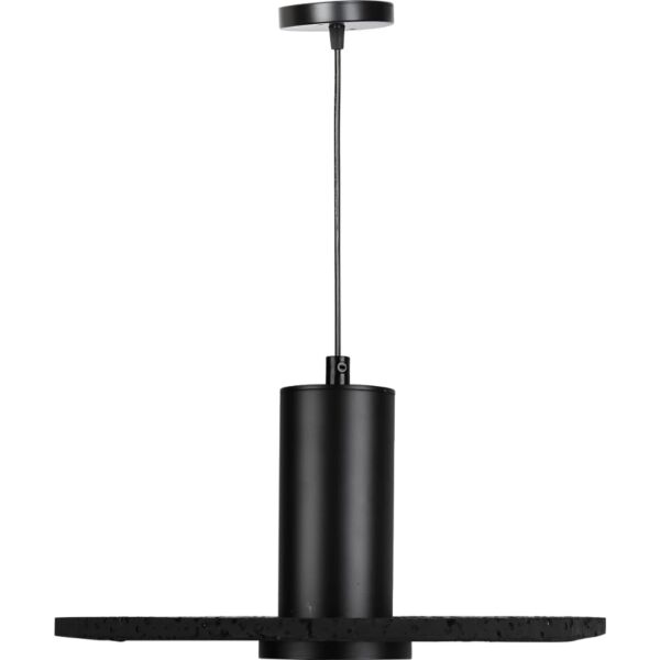 انارة معلقة 2 متر اسود E27x1L قطر 28 سم