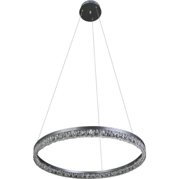 انارة معلقة ا فضي لون الانارة 3اضاءات 42 واط مقاس 60 سم