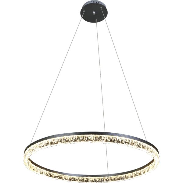 ثريا علاقي مودرن لون الانارة 3 اضاءات 55 واط - فضي