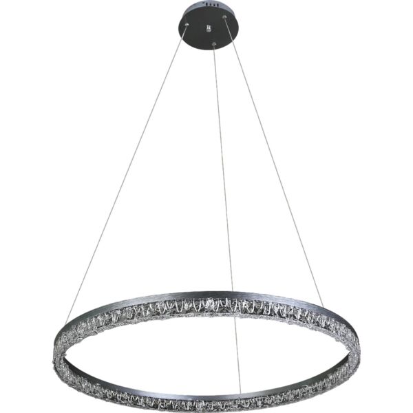 ثريا علاقي مودرن لون الانارة 3 اضاءات 55 واط - فضي