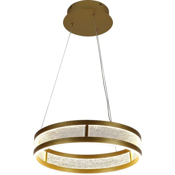 ثريا علاقي مودرن لون الانارة 3 اضاءات 55 واط جينسو - ذهبي