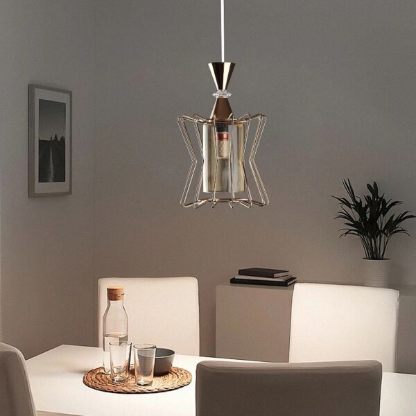 إنارة معلقة دايموند - ذهبي