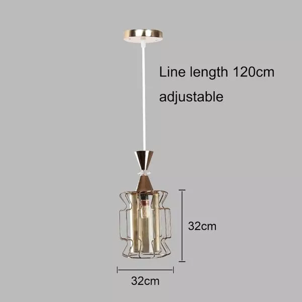 علاقي مفرد ذهبي شاسE27x1L