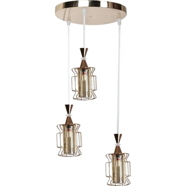 علاقي ثلاثي ذهبي جواش E27x3L