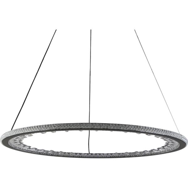 انارة معلقة اسود لون الانارة 3 اضاءات 105 واط مقاس 80 سم