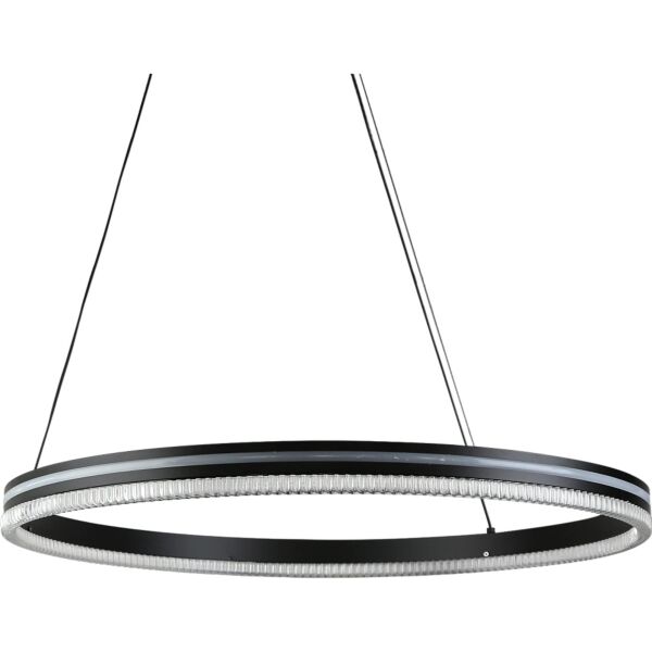 ثريا علاقي مودرن لون الانارة 3 اضاءات 105 واط - اسود