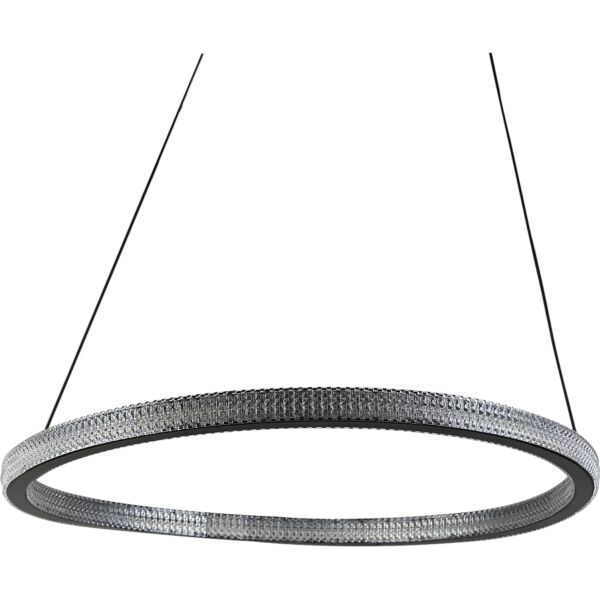 ثريا علاقي مودرن لون الانارة 3 اضاءات 75 واط - اسود