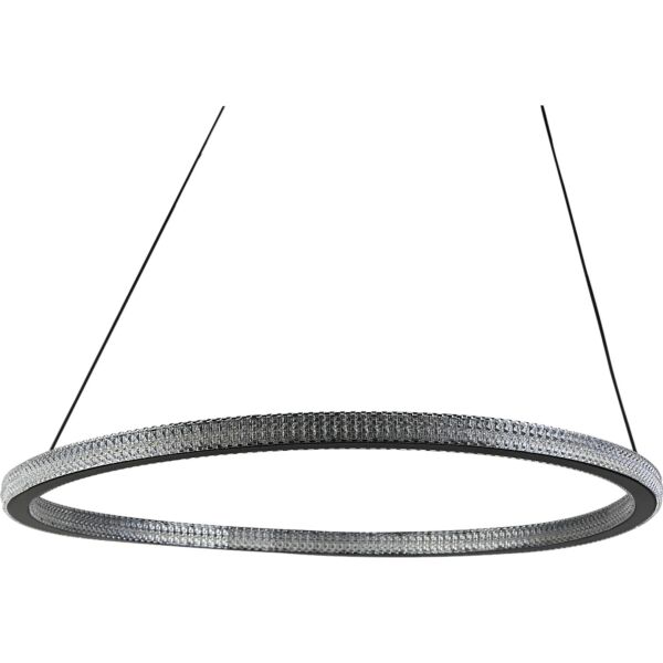 انارة معلقة اسود لون الانارة 3 اضاءات 105 واط قطر 80 سم