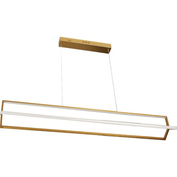 إنارة معلقة مودرن لون الانارة 3 اضاءات 75 واط - ذهبي