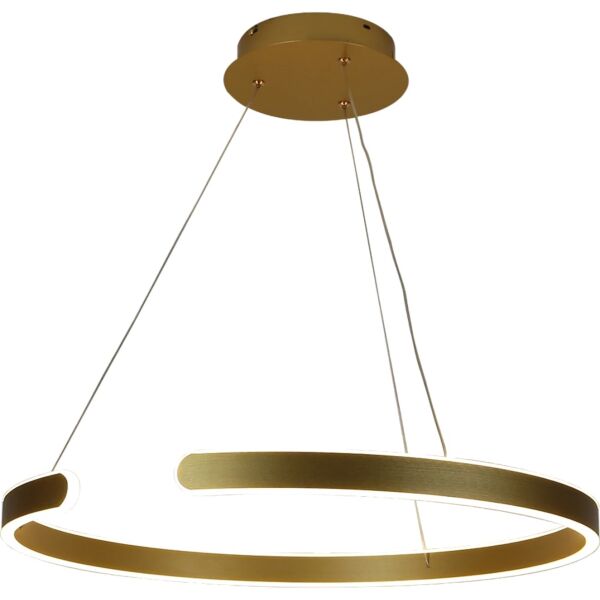 ثريا علاقي مودرن لون الانارة 3 اضاءات 85 واط - ذهبي