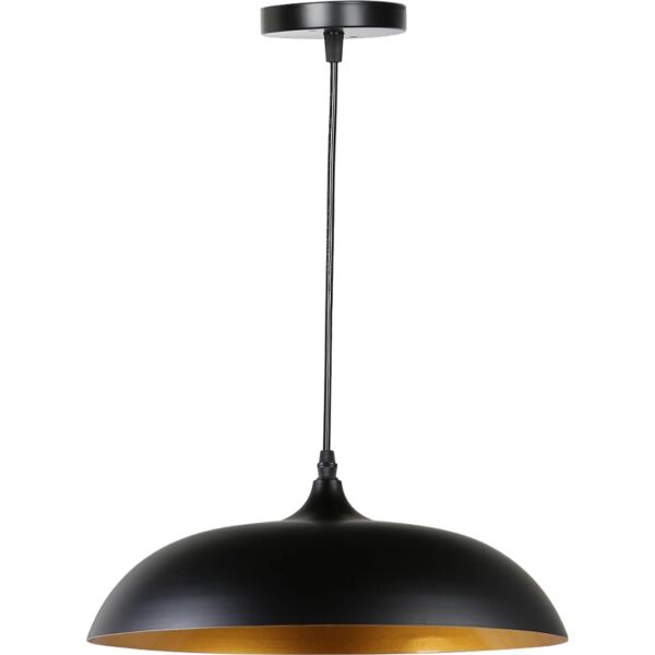 انارة معلقة 2 متر اسود مع ذهبي الفا E27x1L