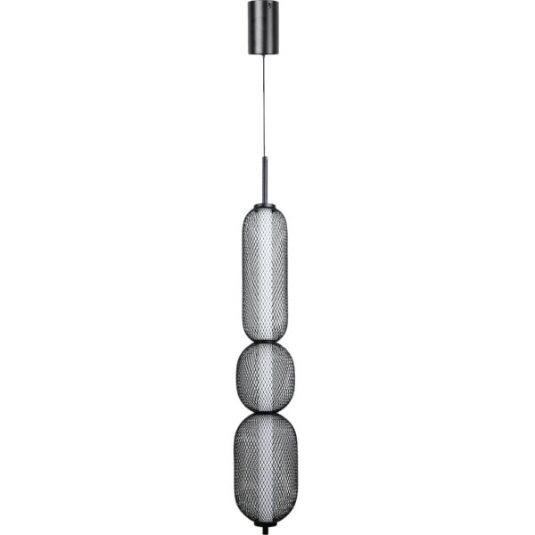 إنارة معلقة ثري بيسيز - أسود