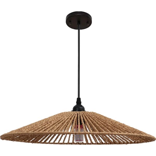 انارة معلقة مودرن 2 متر بني E27x1 يولان