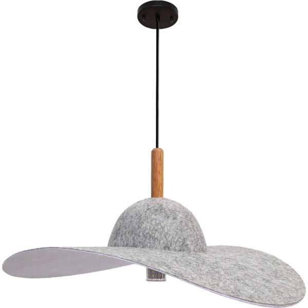 إنارة معلقة شابو - فضي