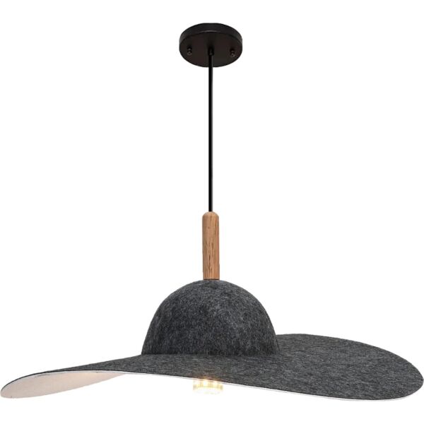 انارة معلقة 2 متر رمادي E27x1L قطر 80 سم