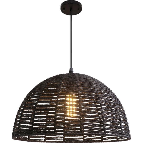 انارة معلقة مودرن 2 متر اسود E27x1