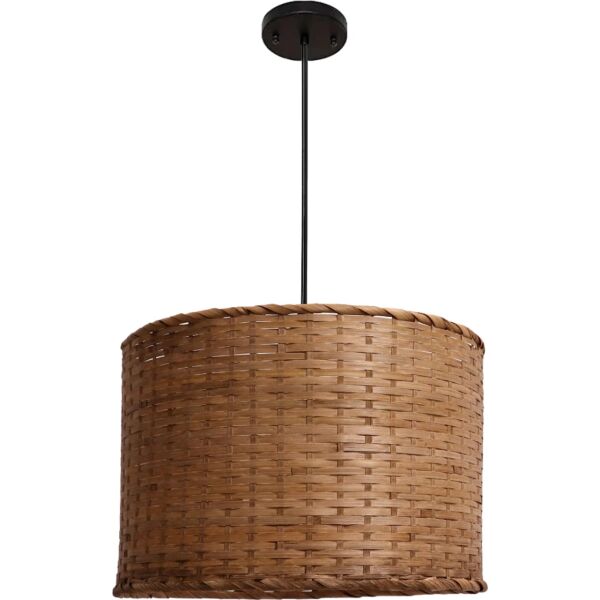 انارة معلقة مودرن 2 متر بني E27x1 مقاس 40 سم