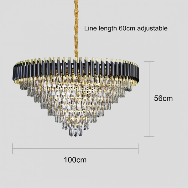 إنارة معلقة سبيرال - 100 سم