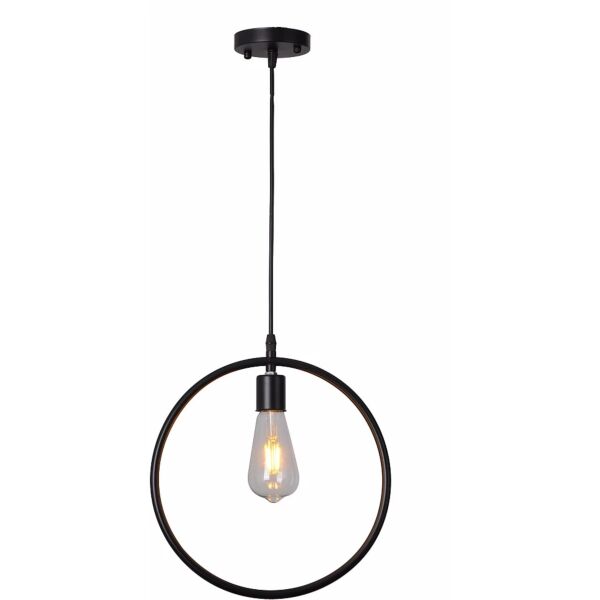 إنارة معلقة ايمز - اسود