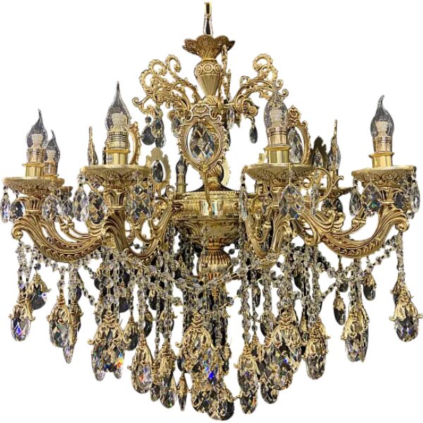 ثريا علاقي ذهبي مع كوفي شمعدان همر