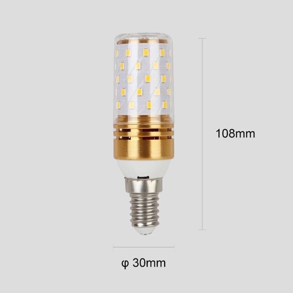 لمبة اسطوانية لون الانارة اصفر 7 واط