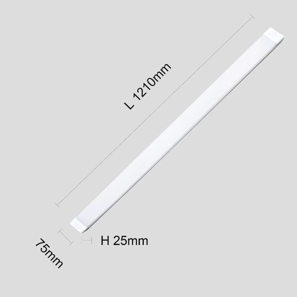 كشاف مستطيل غطاء شفاف لون الانارة ابيض 96 واط