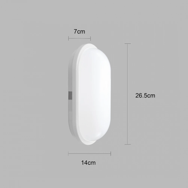 لمبات جداري كشاف بيضاوي 20 واط