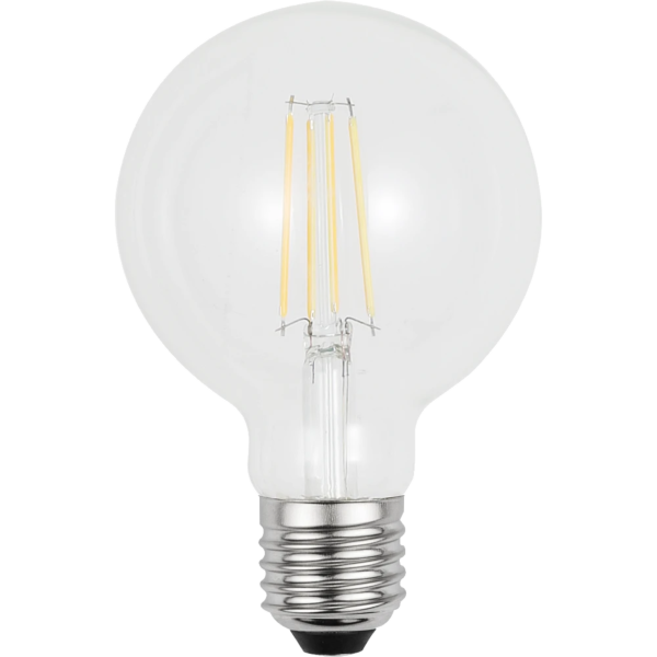 لمبة عيدان كروية عسلي ذهبي مع انارة صفراء