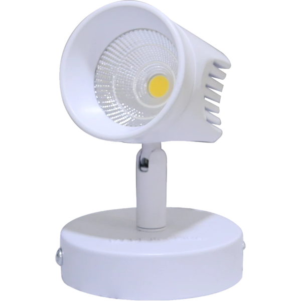 كشاف لطش ابيض مع اصفر قاعدة متحركة