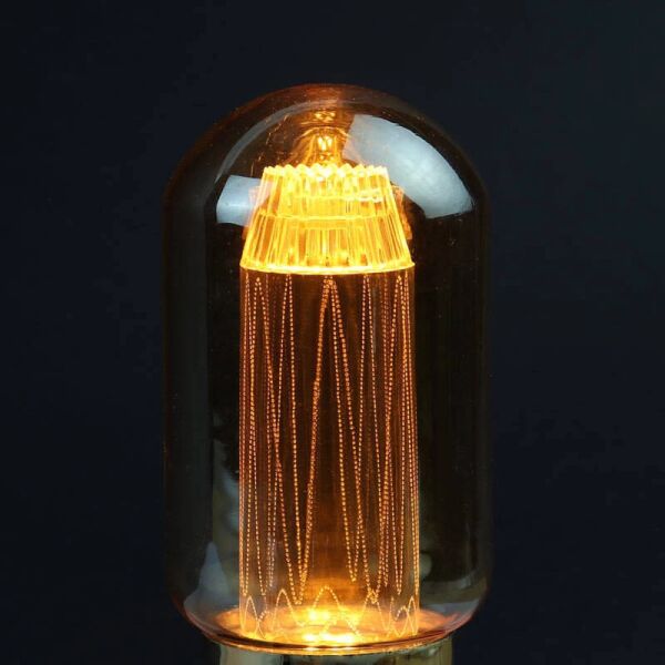 لمبة كروي كبير25 واط انارة صفراء - عسلي