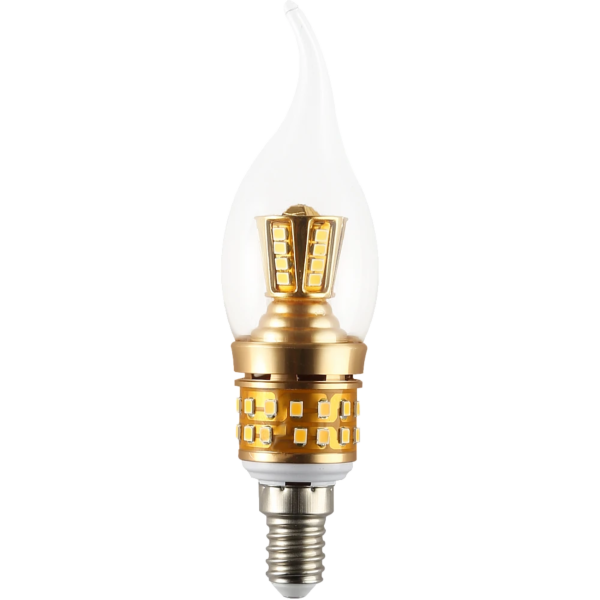 لمبة شعلة انارة صفراء 7 واط