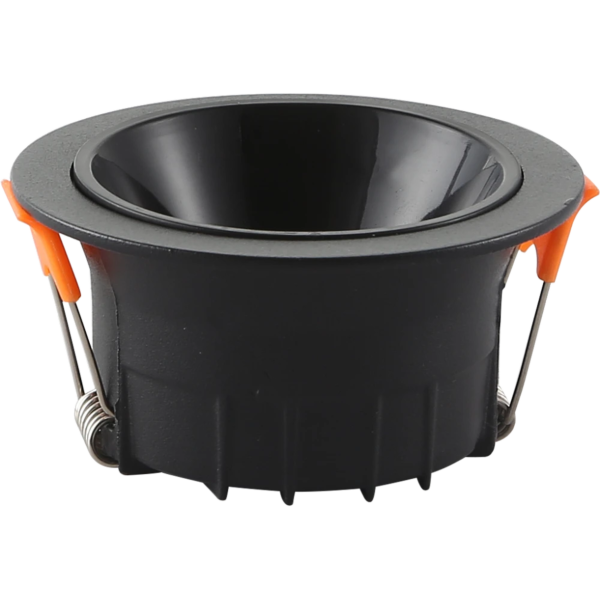 كشاف دفن مانع التوهج اسود لون الانارة ابيض 7 سم