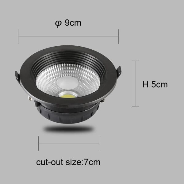 كشاف سبوت لايت 3اضاءات متغيرة - همر