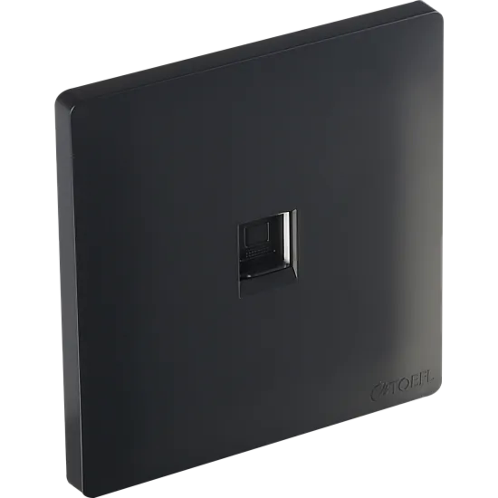 فيش منفذ كمبيوتر مفرد بيانو توفل - اسود