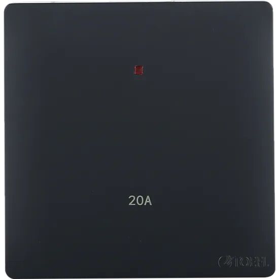 غطاء مفتاح سخان مورين - أسود بيانو