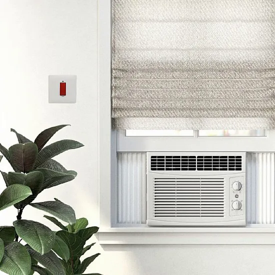 مفتاح مكيف مربع 7x7 سم بيانو توفل - ابيض